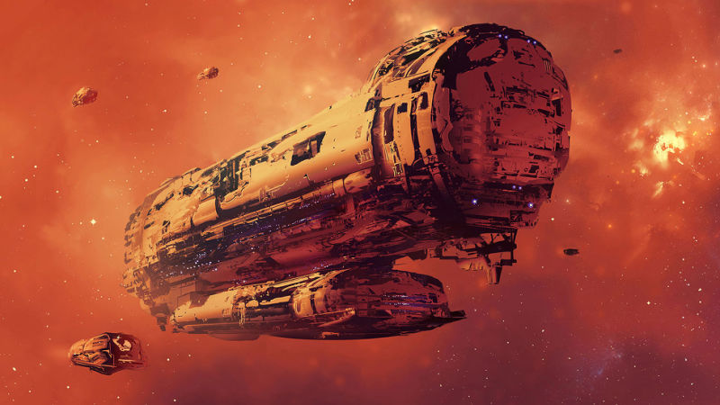 Wait, what about interstellar colonization? (Image: Long Pham/Concept Ships)